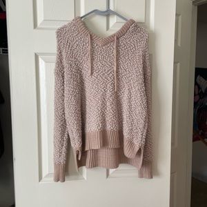 Sweater with hoodie